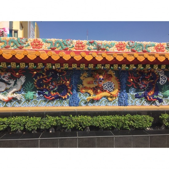 รับงานเขียนภาพผนังมังกร ลวดลายจีน - รับเหมาก่อสร้างศาลเจ้า วัดจีน ศ.พรกิจ รับงานเขียนภาพผนังมังกร ลวดลายจีน - รับเหมาก่อสร้างศาลเจ้า วัดจีน ศ.พรกิจ