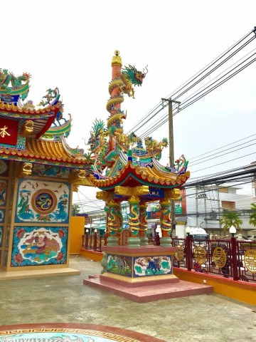 งานปั้นลวดลายจีน 