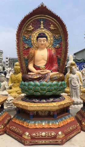 รูปหล่อเทพเจ้าจีนเรซิ่น