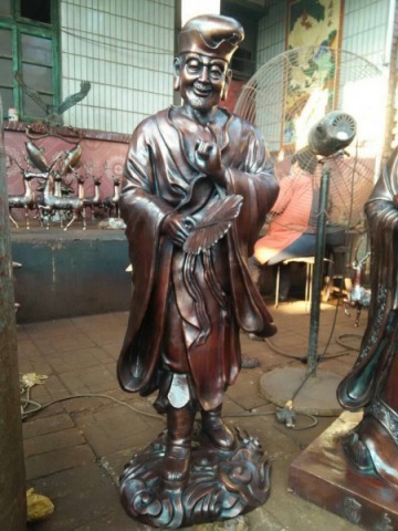 งานหล่อประติมากรรมจีน